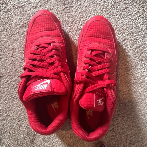 Red Air Max Sneakers - Picture 2 of 2